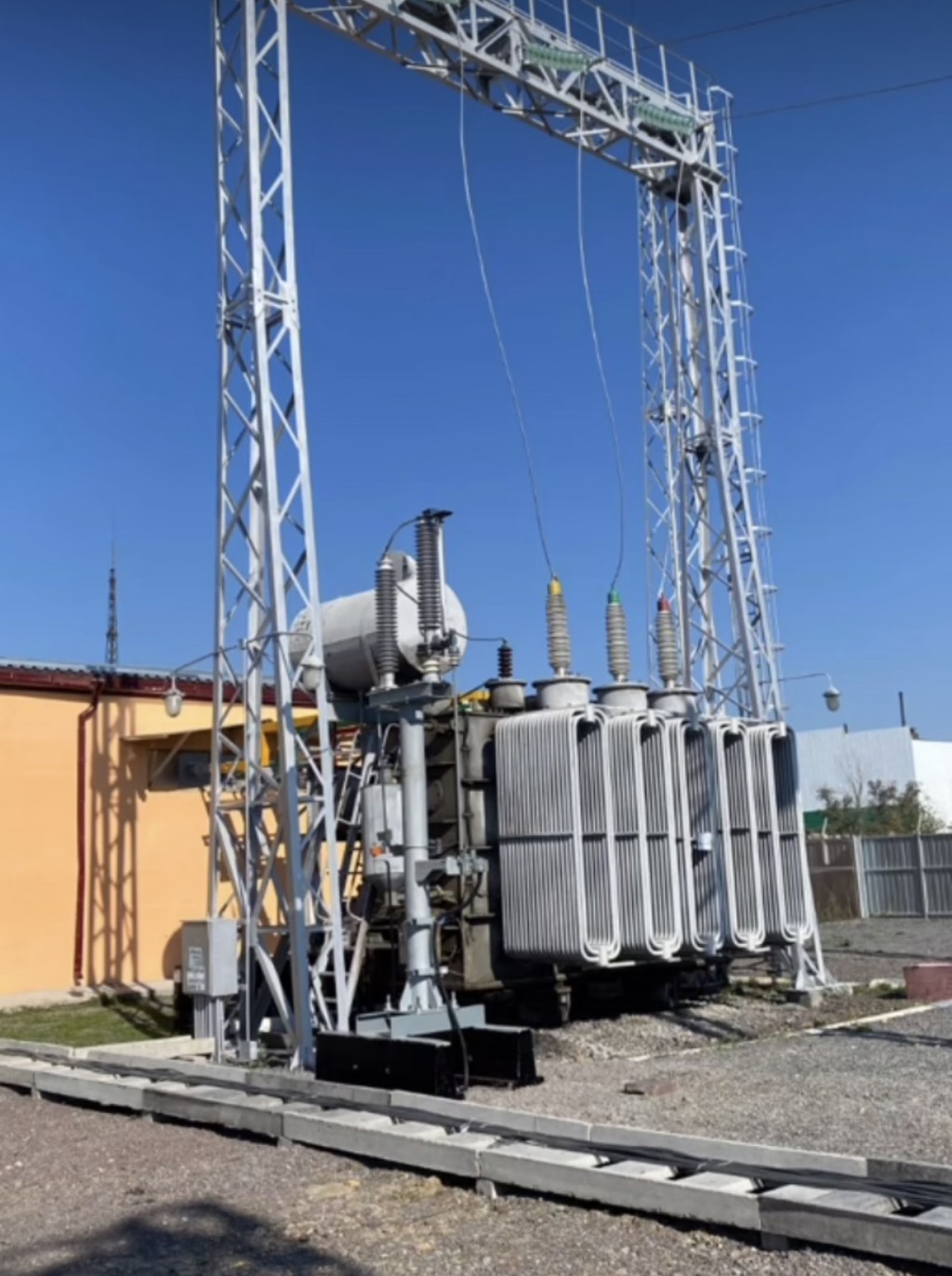 В городе Сарань проводится реконструкция подстанции