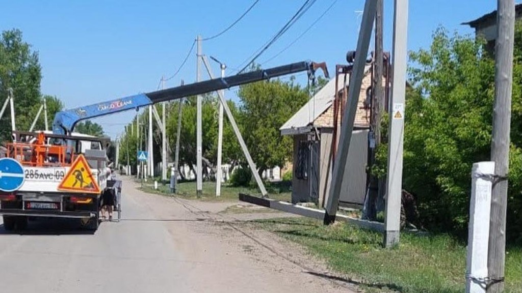 Бұқар Жырау ауданының үш ауылында көше жарығы жаңартылды