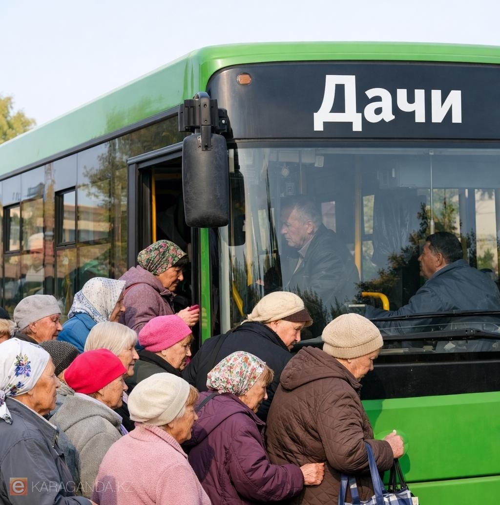 В Темиртау дачные автобусы начнут курсировать с 10 апреля