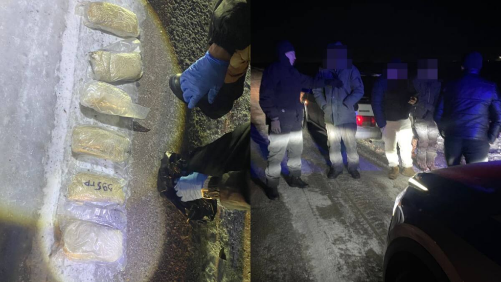 Қарағандыда таксиден 3 келіге жуық психотроптық заттар тәркіленді