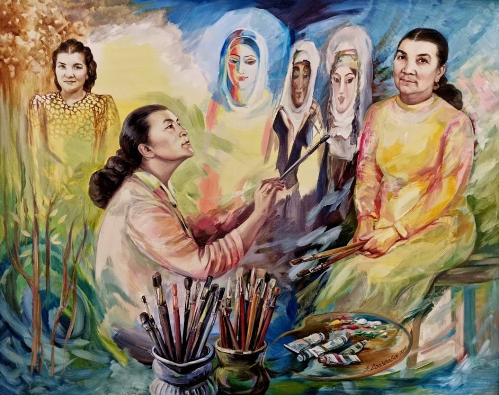 Мен қызымды кеудеме кигіздім