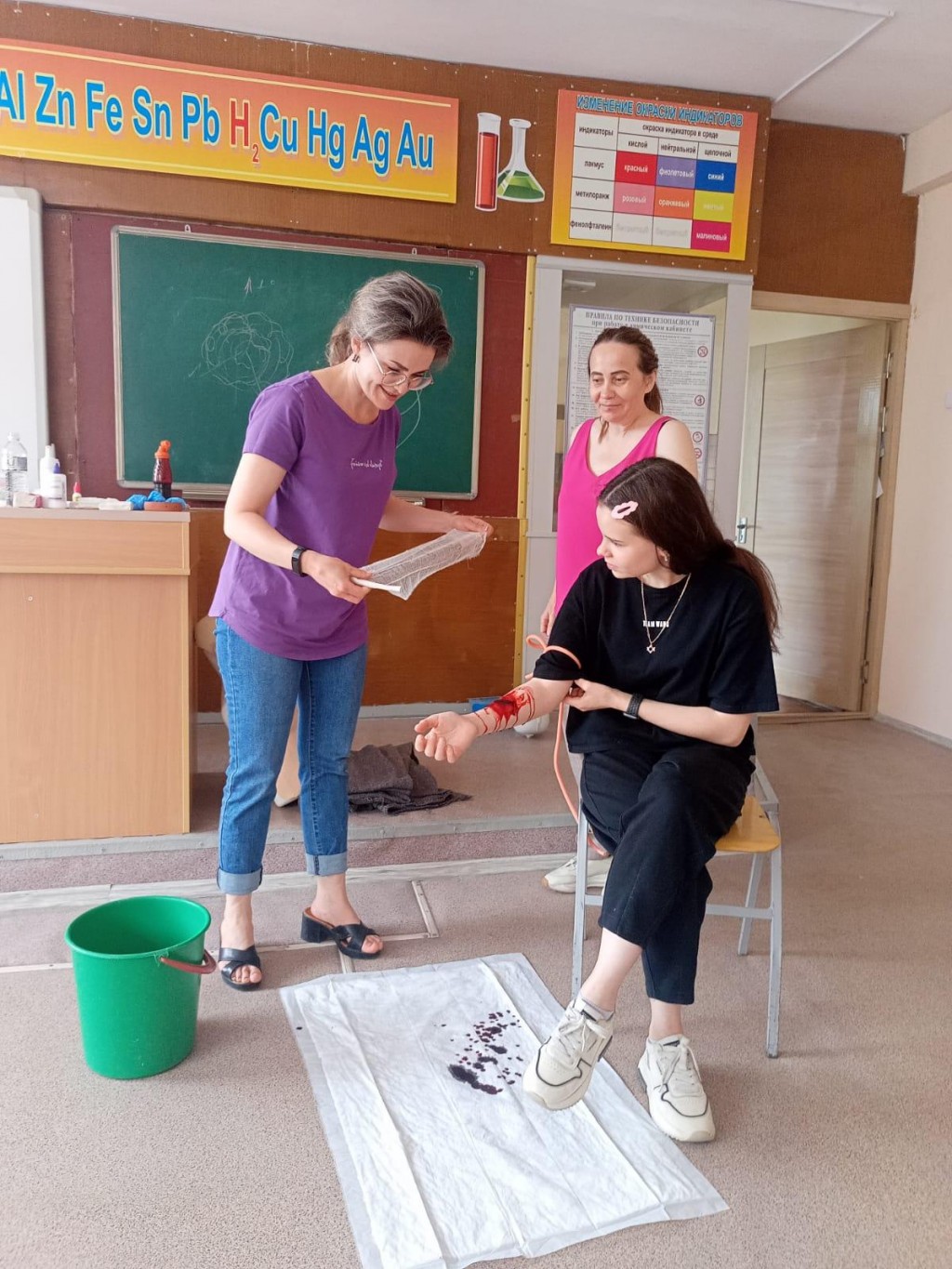 В Карагандинской области педагогов обучают оказанию первой помощи