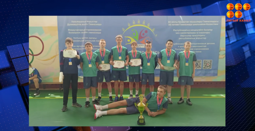Карагандинская команда по гандболу стала первой на республиканском этапе Национальной школьной лиги