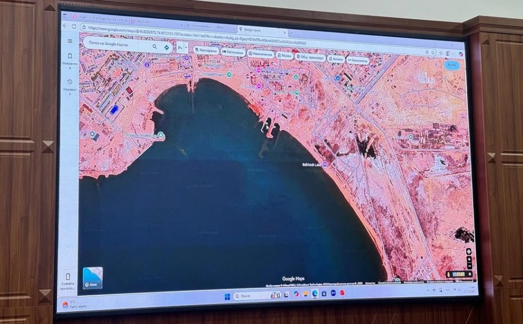 В Балхаше разработали проект очистки бухты Бертыс