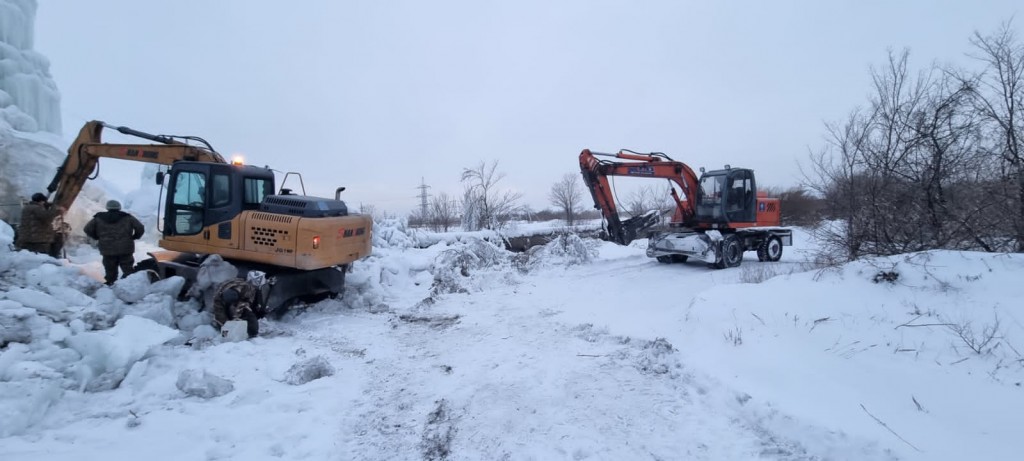 Аварию на окраине Караганды, приведшую к образованию 