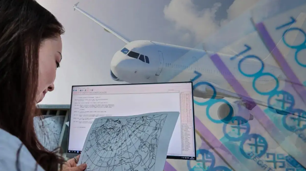 Қазақстанның әуе кеңістігінде Қазаэронавигация қанша табыс табады