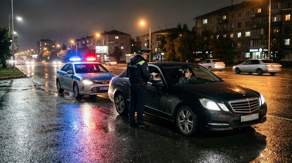 Теміртауда 37 жастағы жүргізуші мас күйінде көлік жүргізу құқығынсыз ұсталды