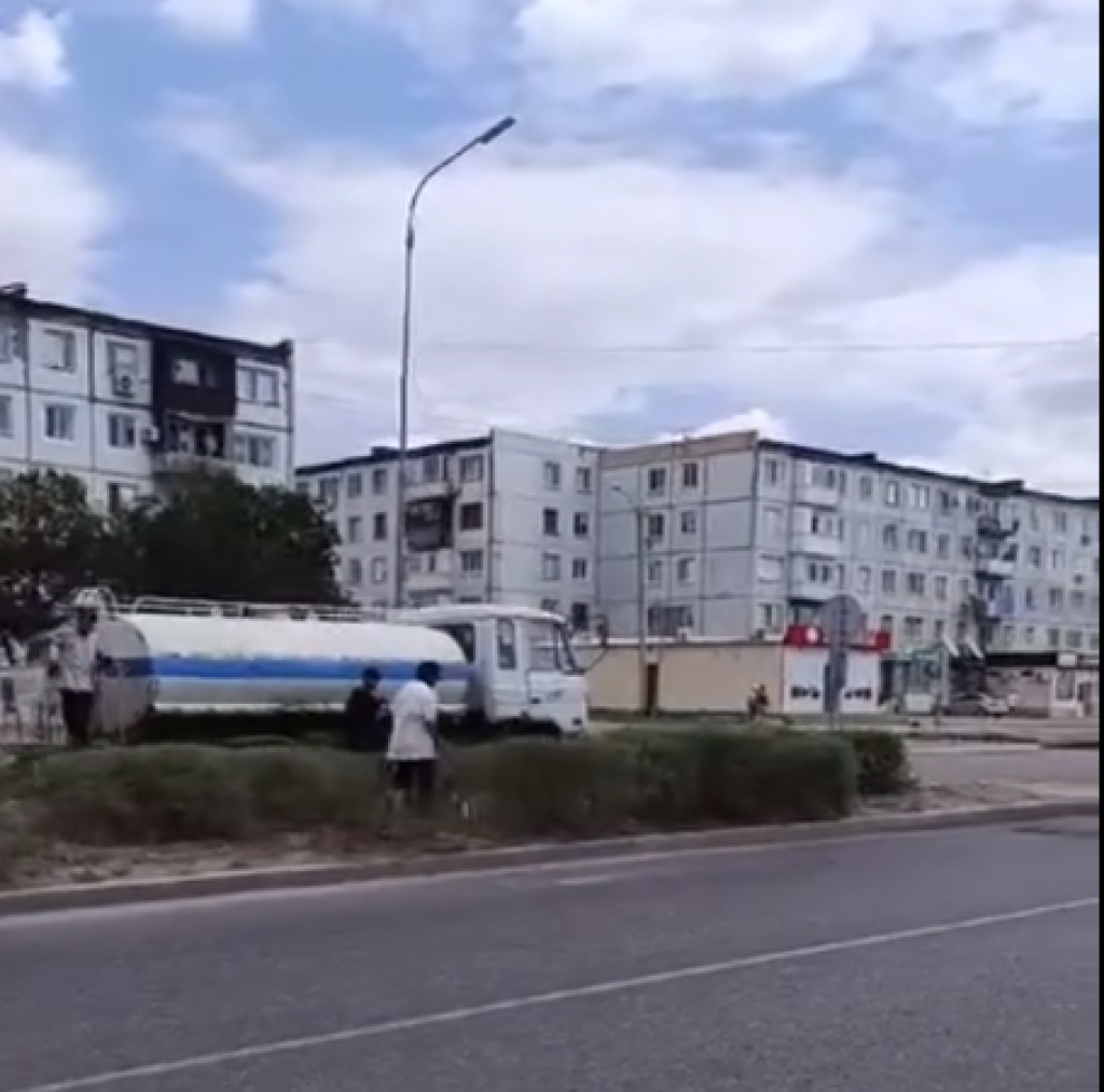 Аким Балхаша объяснил плохой полив зеленых насаждений