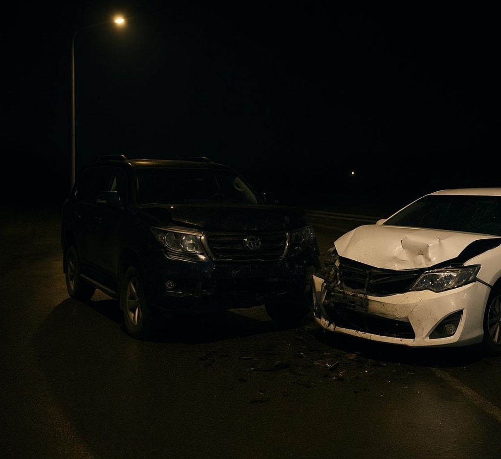 В Караганде столкнулись два автомобиля Toyota: есть пострадавшие