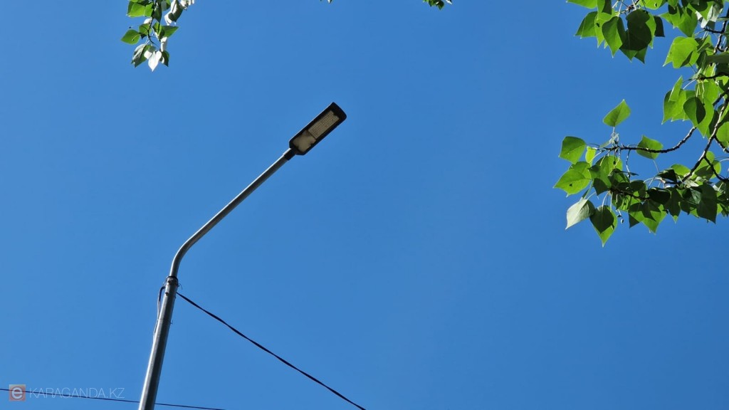 Қарағанды А. Бөкейхан ауданында көше жарығын реттеуге кірісті