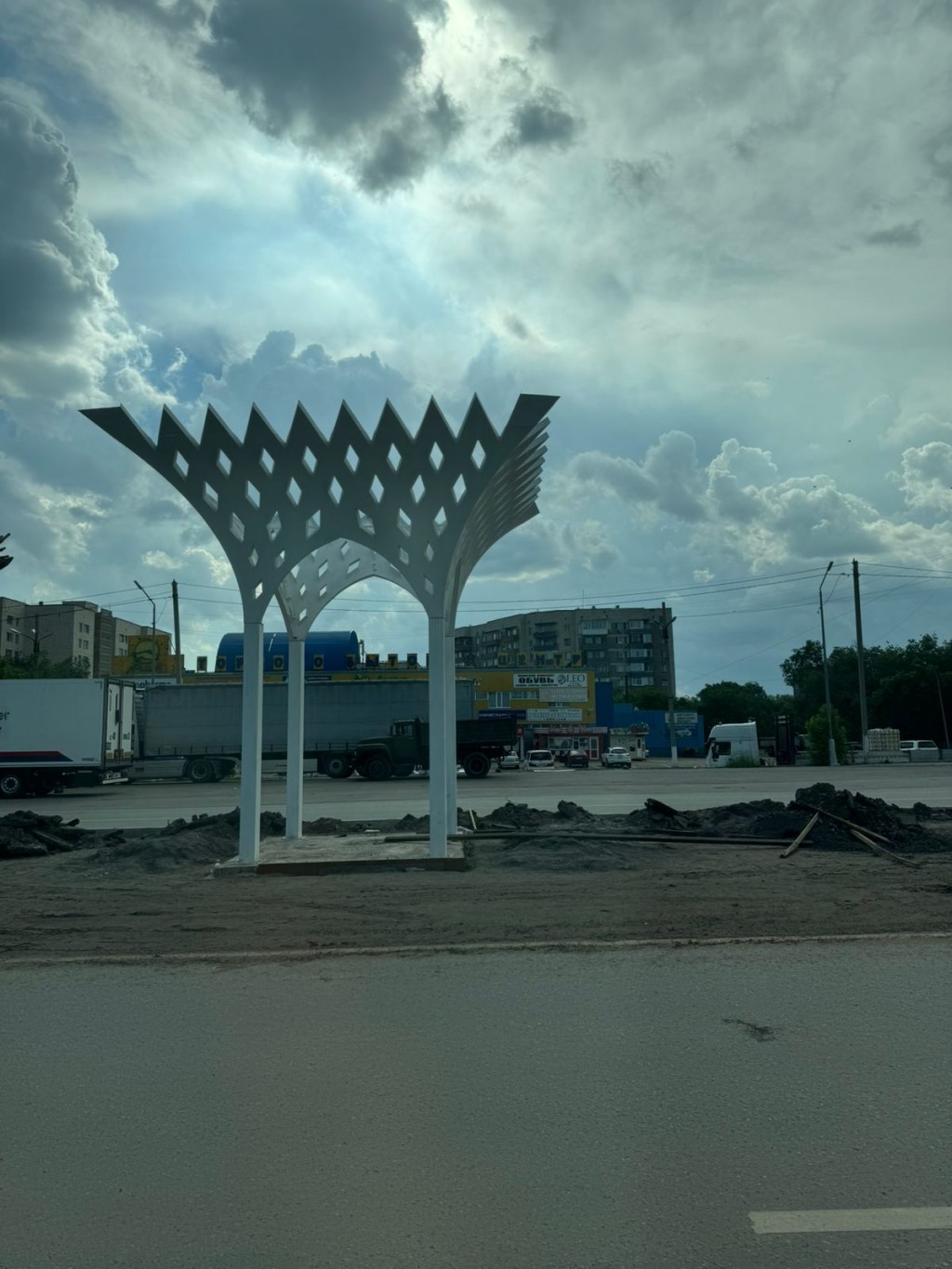 В Караганде на перголы потратили 45 миллионов тенге