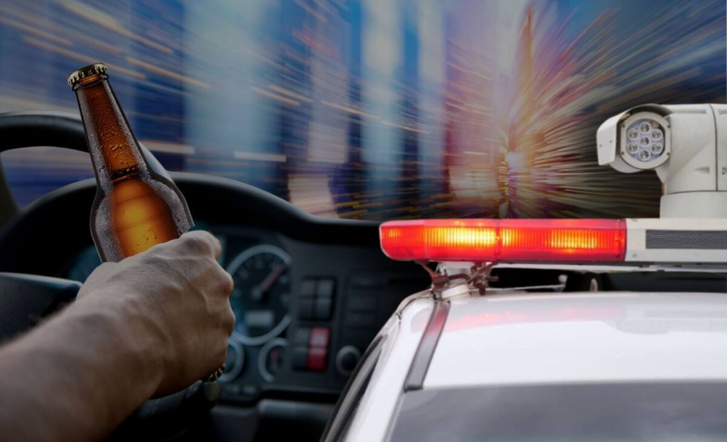 Пьяного водителя задержали в Карагандинской области