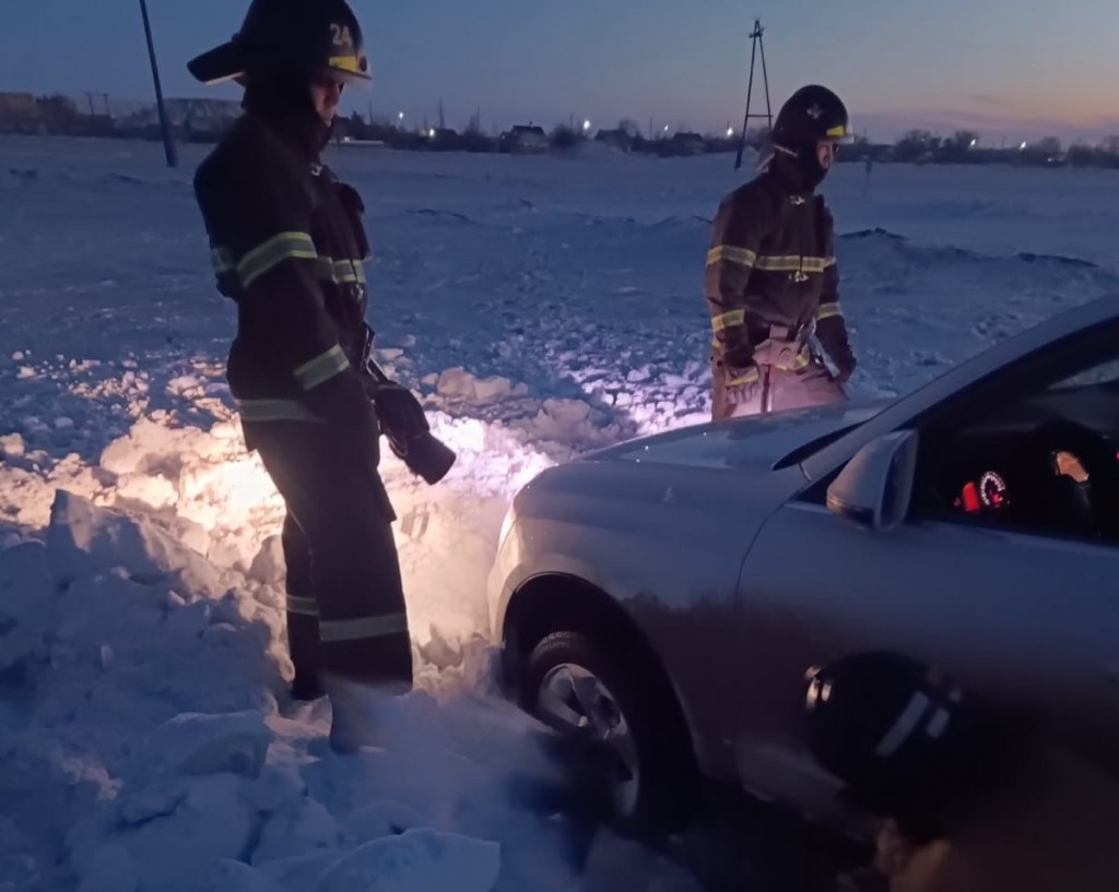 Машины застряли в снегу, а лошадь в колодце: неспокойные выходные в Сарани