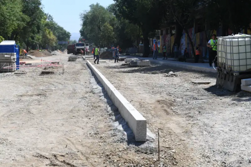 Как идет капитальный ремонт дороги на улице Четской в Караганде