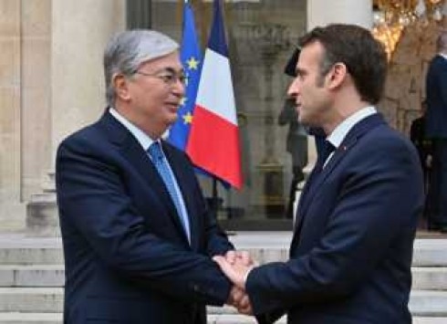 Опубликовано совместное заявление президентов Казахстана и Франции