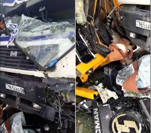 В ДТП на трассе Караганда — Балхаш погиб один из водителей