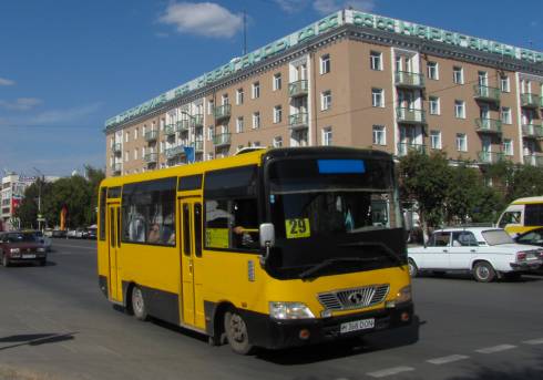 В Караганде кондуктор 29-го маршрута подрался с пассажиром