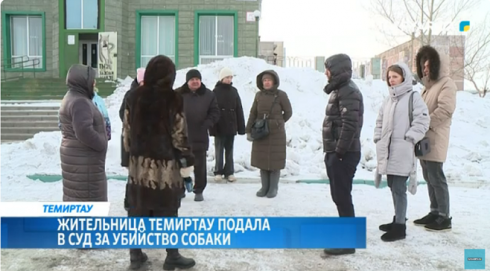 Жительница Темиртау подала в суд за убийство собаки