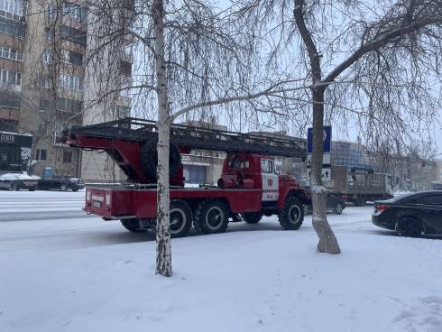 Пожар произошел в многоэтажном доме Караганды из-за возгорания проводов стиральной машины