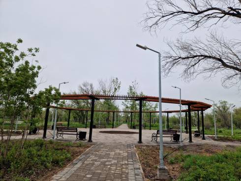 Карагандинский парк в Пришахтинске обработают от комаров