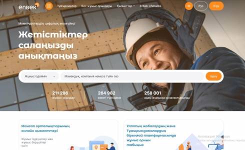 В июне на Электронной бирже труда Казахстана работодатели разместили более 94 тысяч вакансий