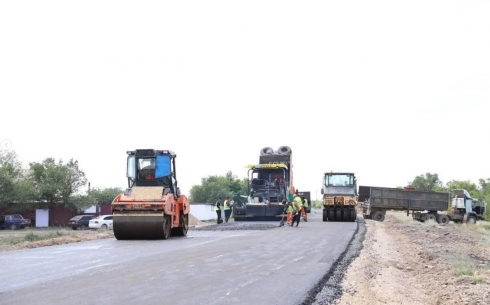 Как идут работы по реконструкции дороги Абай-Карабас-Жартас-Долинка?