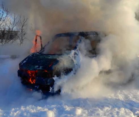 За сутки в Караганде сгорело 4 автомобиля: основные причины возгораний