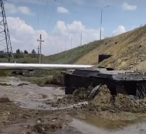 В Караганде возникла водопроводная авария