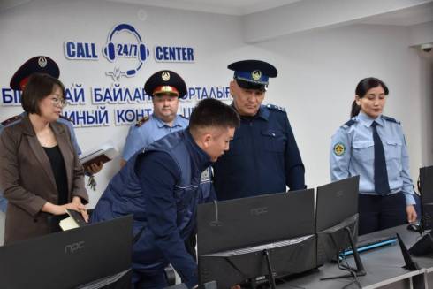 Рабочую поездку в Балхаш совершил начальник ДП Карагандинской области