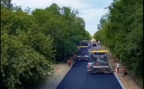 В Караганде продолжается капитальный ремонт дороги на Пичугина — Новоселов