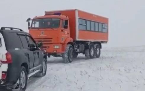 В Карагандинской области спасли заблудившихся рыбаков