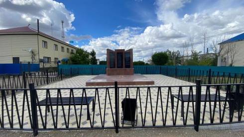 Босага готовится к юбилею: корт и площадь ветеранов открыли к 90-летию села в Шетском районе