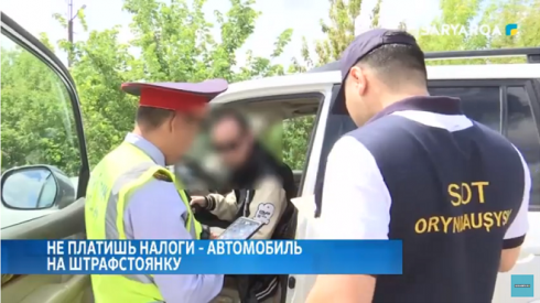 Судебные приставы, полицейские и налоговики вышли в рейд в Карагандинской области