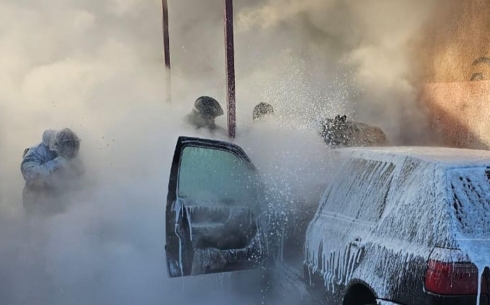 Из-за морозов в Карагандинской области участились случаи горения авто