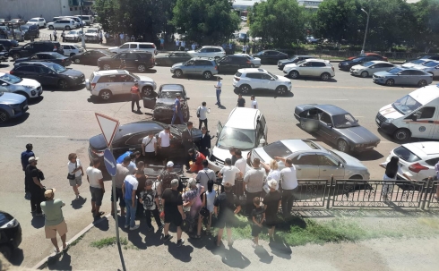 В Караганде ищут очевидцев ДТП в районе рынка от 22 июня