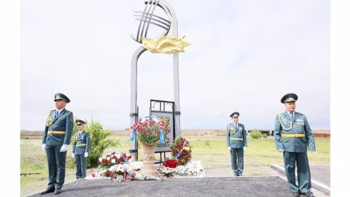 В Карагандинской области почтили память жертв политических репрессий и голода