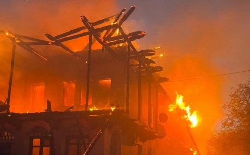 В Карагандинской области за выходные горели три жилых дома