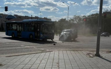 О самочувствии пострадавших в ДТП пассажирах карагандинского автобуса рассказали врачи