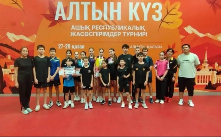 Карагандинские теннисисты завоевали медали республиканского турнира