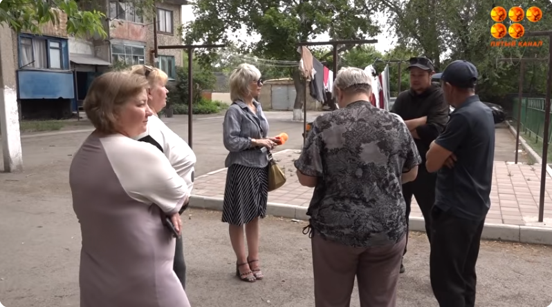 Водяная блокада в селе Дубовка