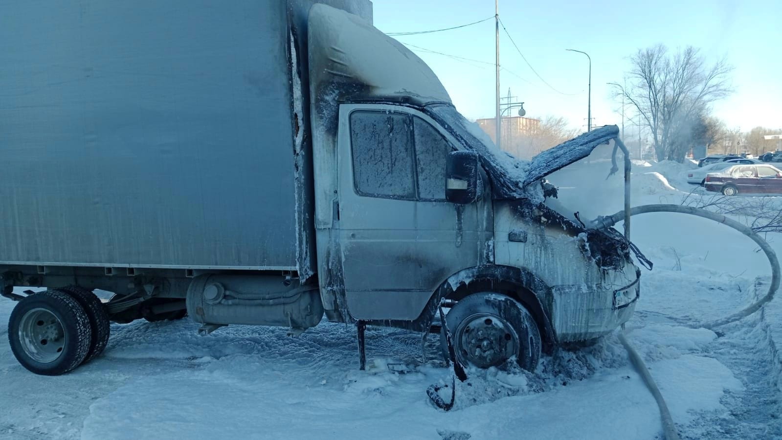 С начала зимы в Карагандинской области сгорело 48 автомобилей. Караганда  Онлайн