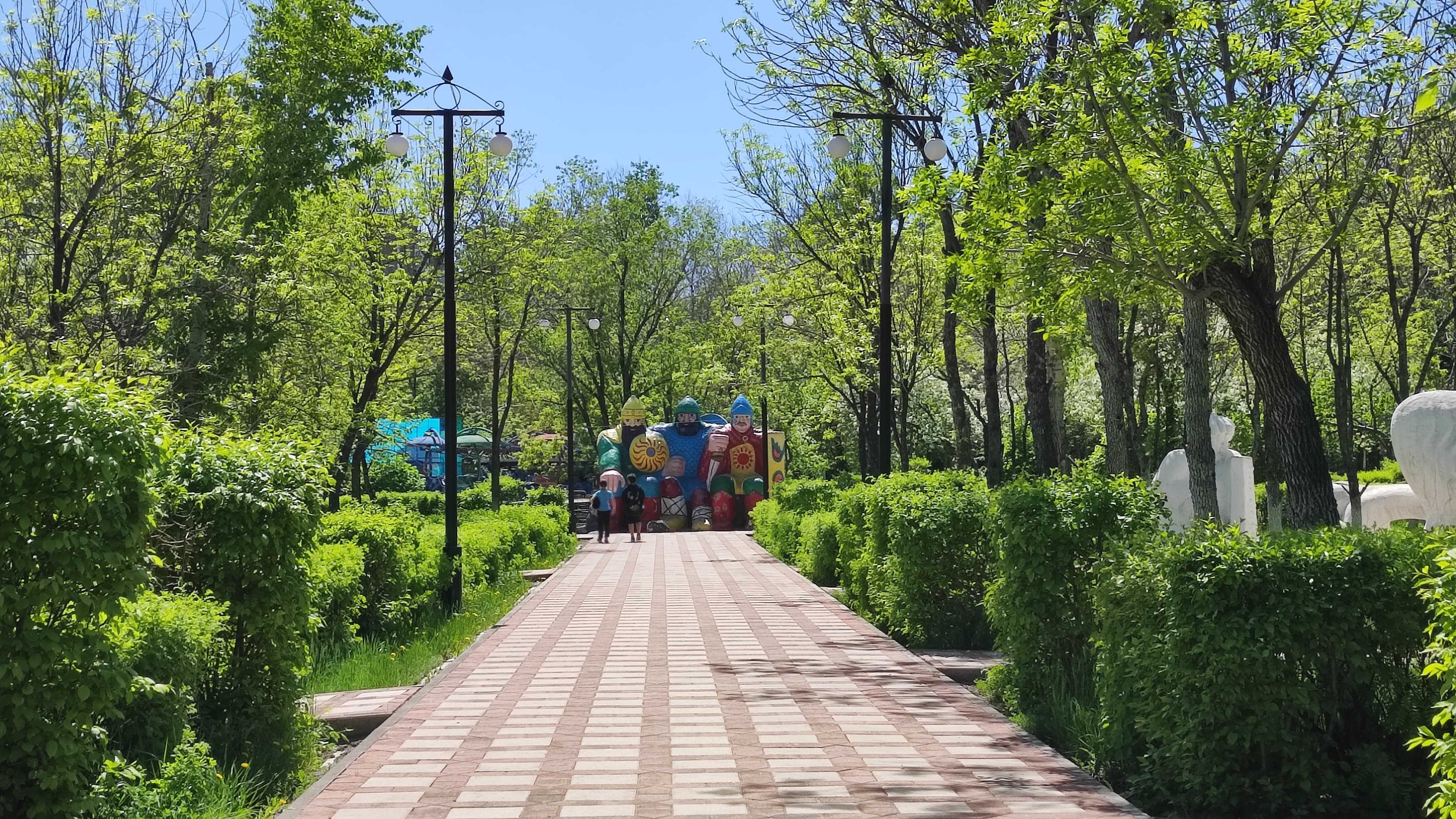 Как преобразился городской парк в Темиртау. Фоторепортаж. Караганда Онлайн